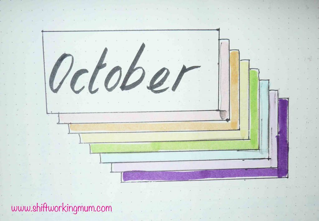 October Cover page