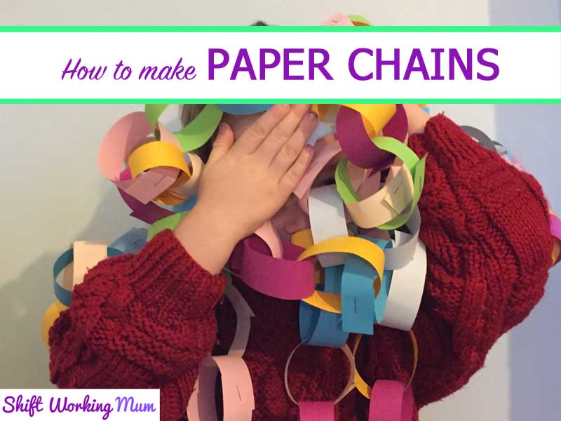 How to make paper chains